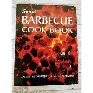 Sunset‎ Barbecue Cook Book - Vtg 1974 - Paperback BBQ Cookbook Recipes